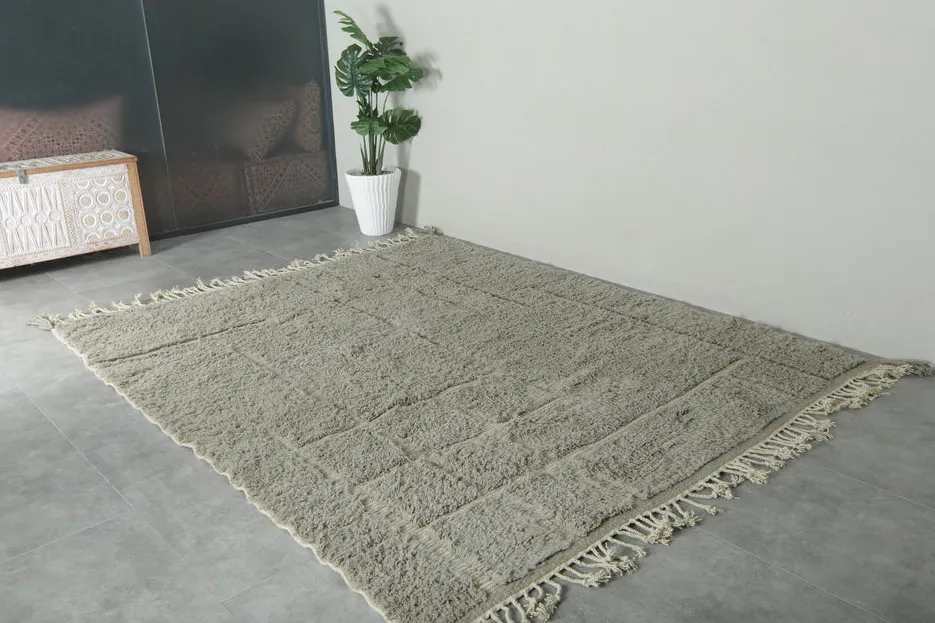 Tapis berbère Skoura aux motifs géométriques, vue 5 sur 7