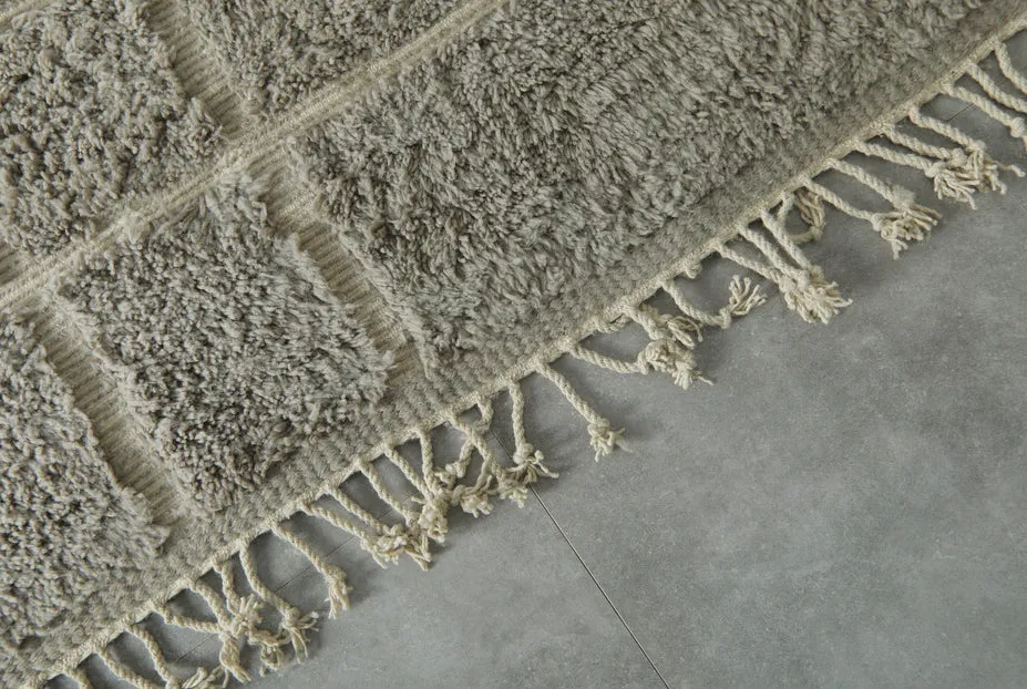 Tapis berbère Skoura aux motifs géométriques, vue 6 sur 7