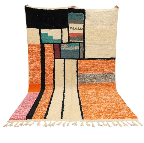 Tapis berbère Tadla aux motifs géométriques — tapis berbères contemporains