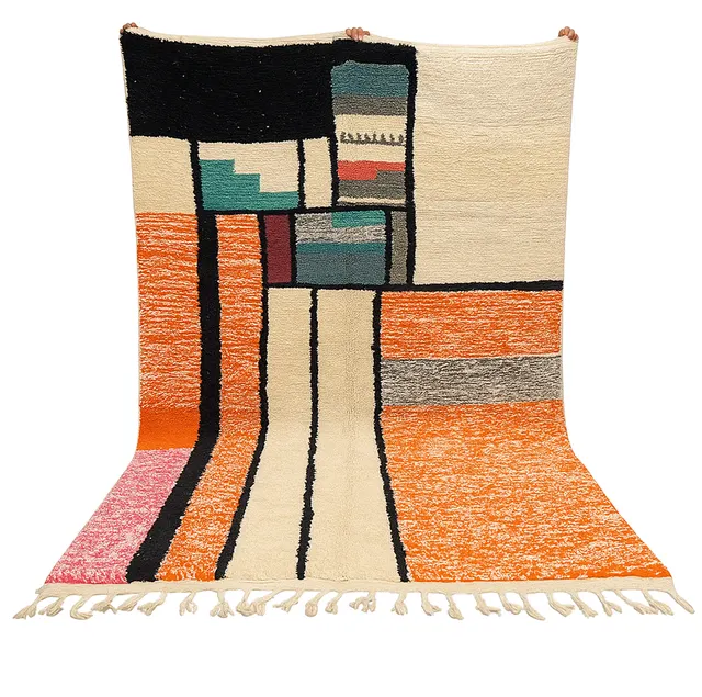 Tapis berbère Tadla aux motifs géométriques — tapis berbères contemporains