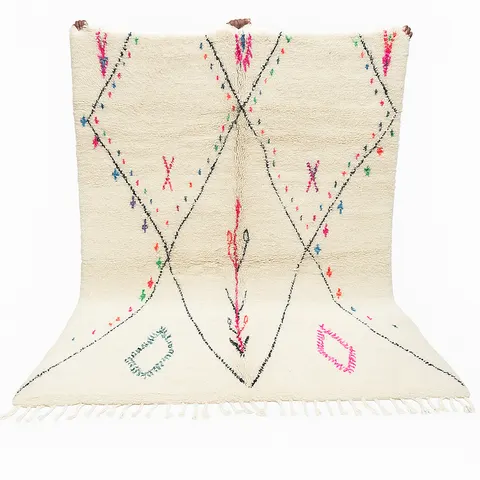 Tapis berbère Tilila à losanges — tapis berbères contemporains