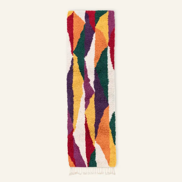 Tapis de couloir Beni Ouarain Ahansal — tapis beni ouarain