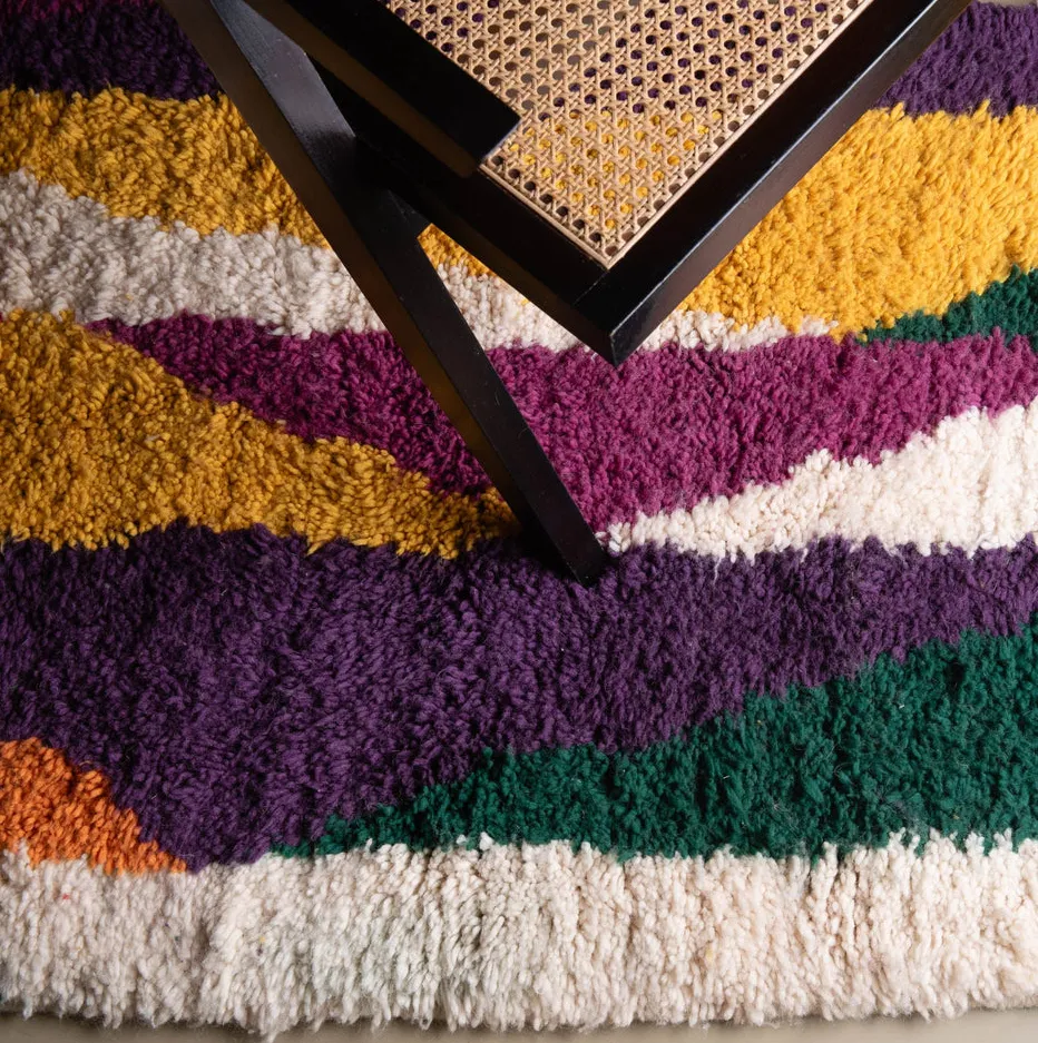 Tapis de couloir Beni Ouarain Ahansal, vue 7 sur 7