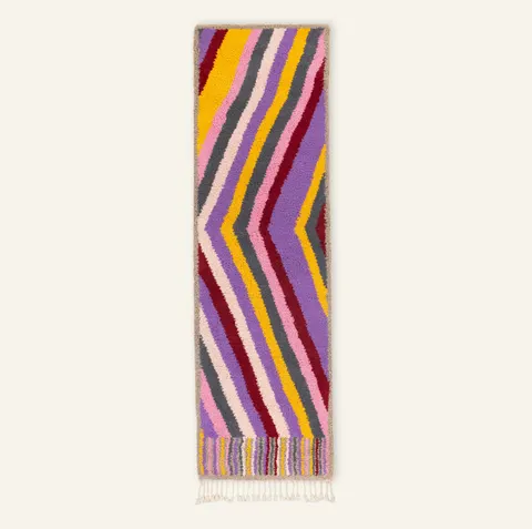 Tapis de couloir Beni Ouarain Anir — tapis beni ouarain