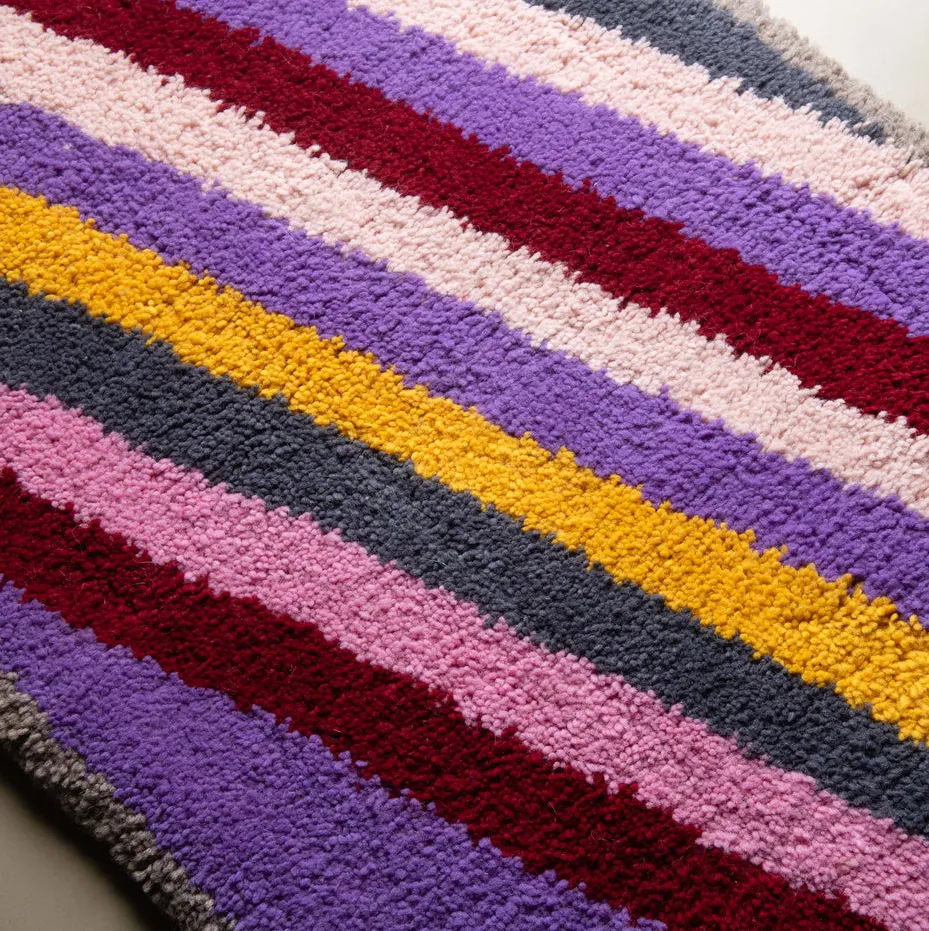Tapis de couloir Beni Ouarain Anir, vue 4 sur 7