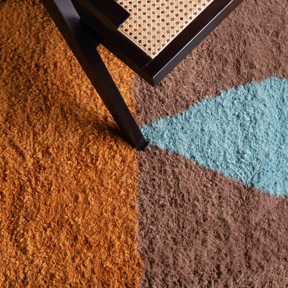 Tapis de couloir Beni Ouarain Bouiblane, vue 6 sur 7