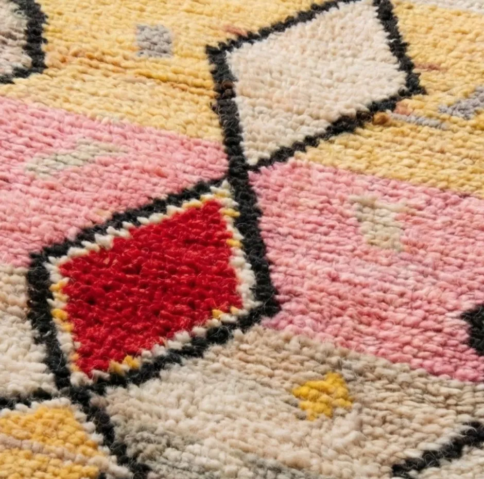Tapis de couloir Beni Ouarain Essaouira, vue 4 sur 7