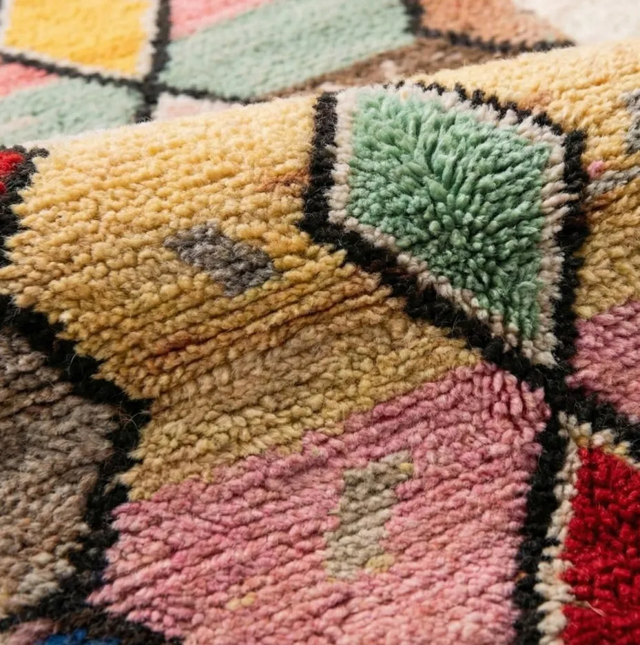 Tapis de couloir Beni Ouarain Essaouira, vue 5 sur 7