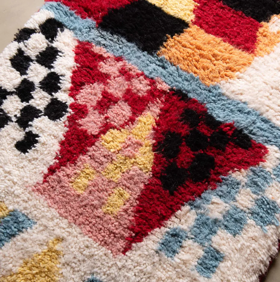 Tapis de couloir Beni Ouarain Gaya, vue 4 sur 7