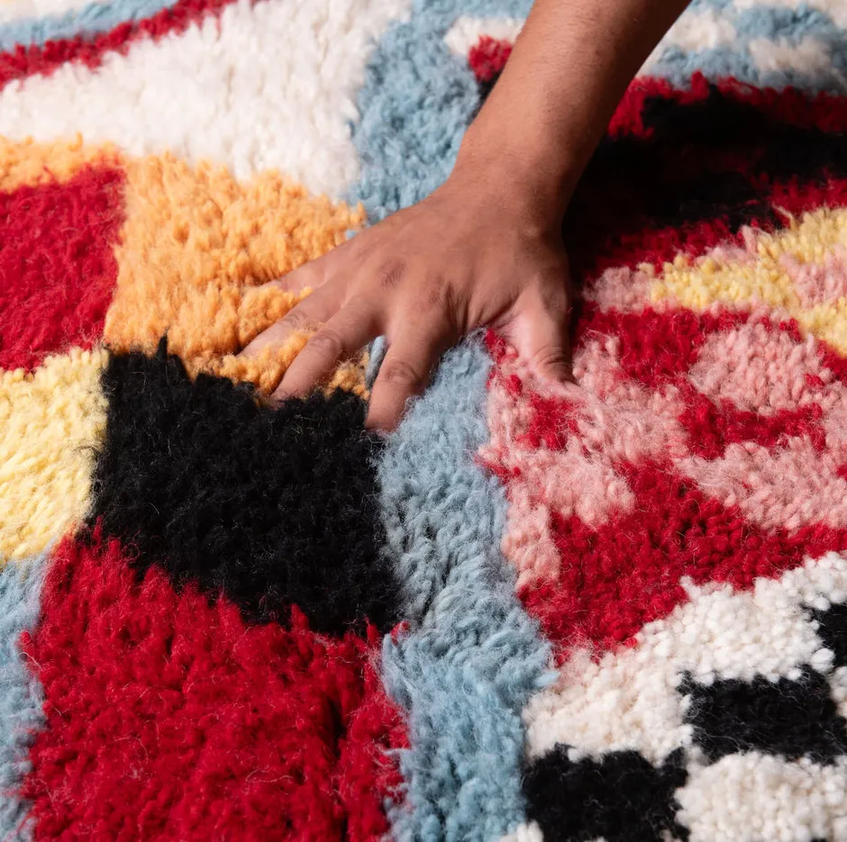 Tapis de couloir Beni Ouarain Gaya, vue 7 sur 7