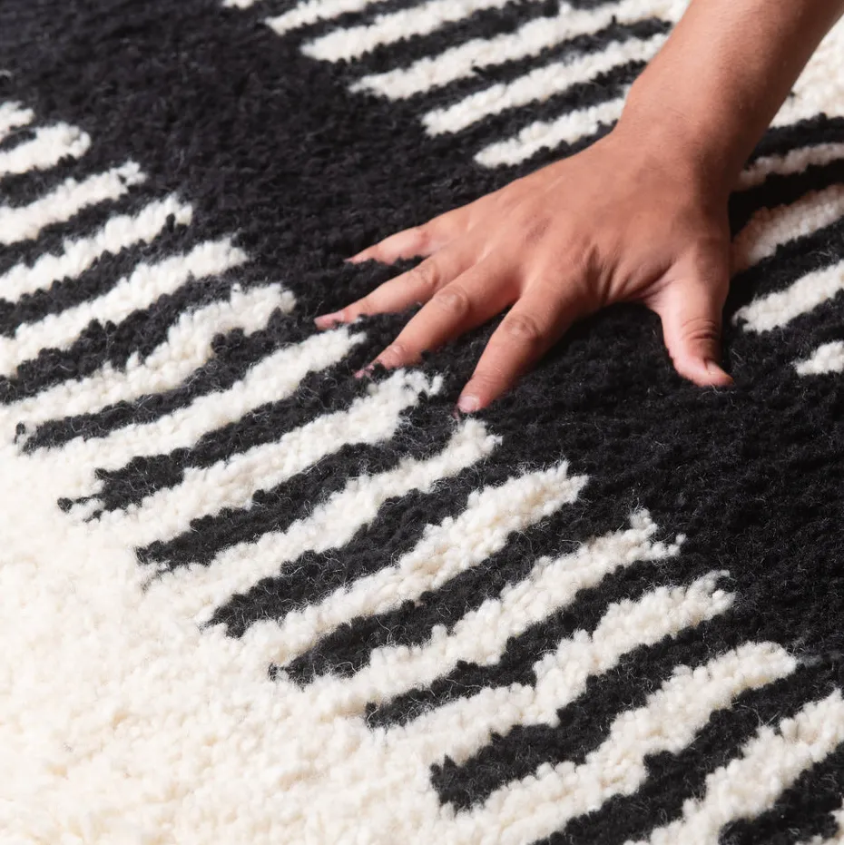 Tapis de couloir Beni Ouarain Melloul, vue 7 sur 7