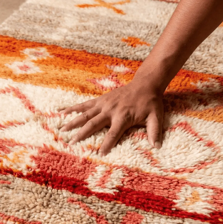 Tapis de couloir Beni Ouarain Mirleft, vue 5 sur 7