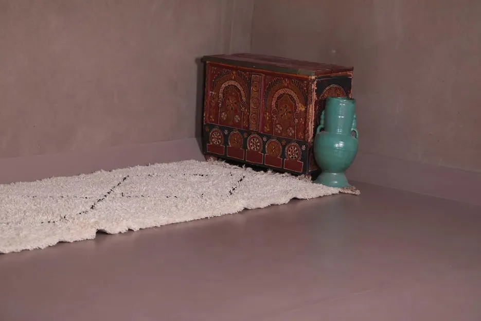 Tapis de couloir Beni Ouarain Moulouya, vue 6 sur 7