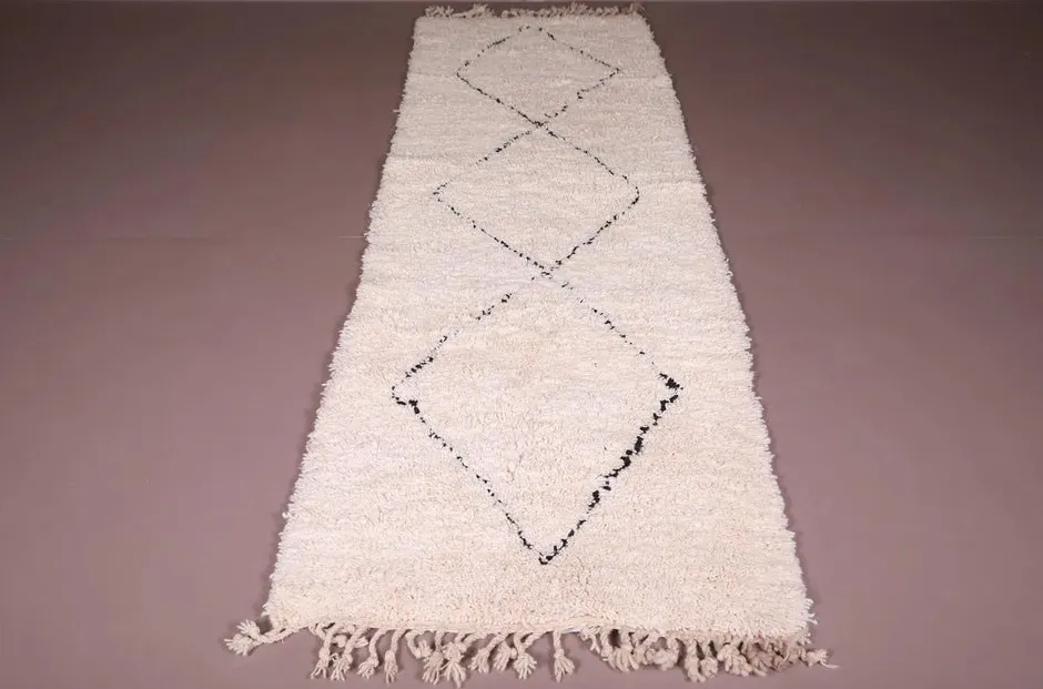 Tapis de couloir Beni Ouarain Moulouya, vue 7 sur 7