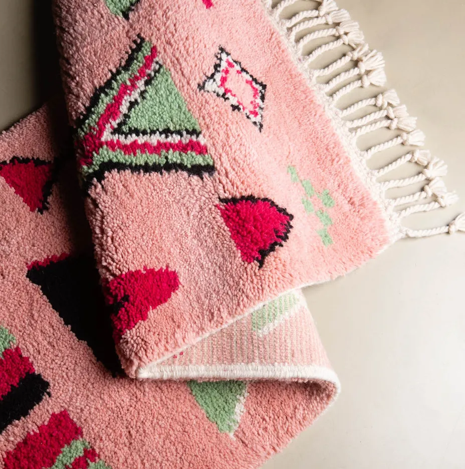 Tapis de couloir Beni Ouarain Tilila, vue 4 sur 7