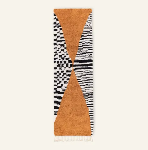 Tapis de couloir Beni Ouarain Zat — tapis beni ouarain