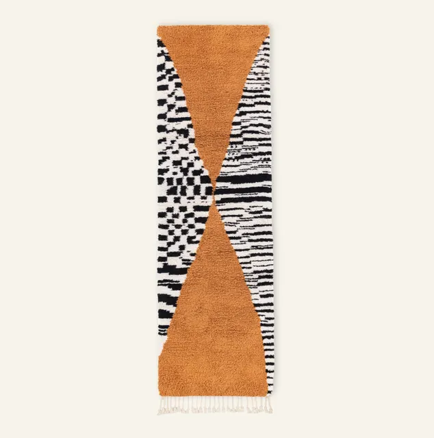 Tapis de couloir Beni Ouarain Zat — tapis beni ouarain