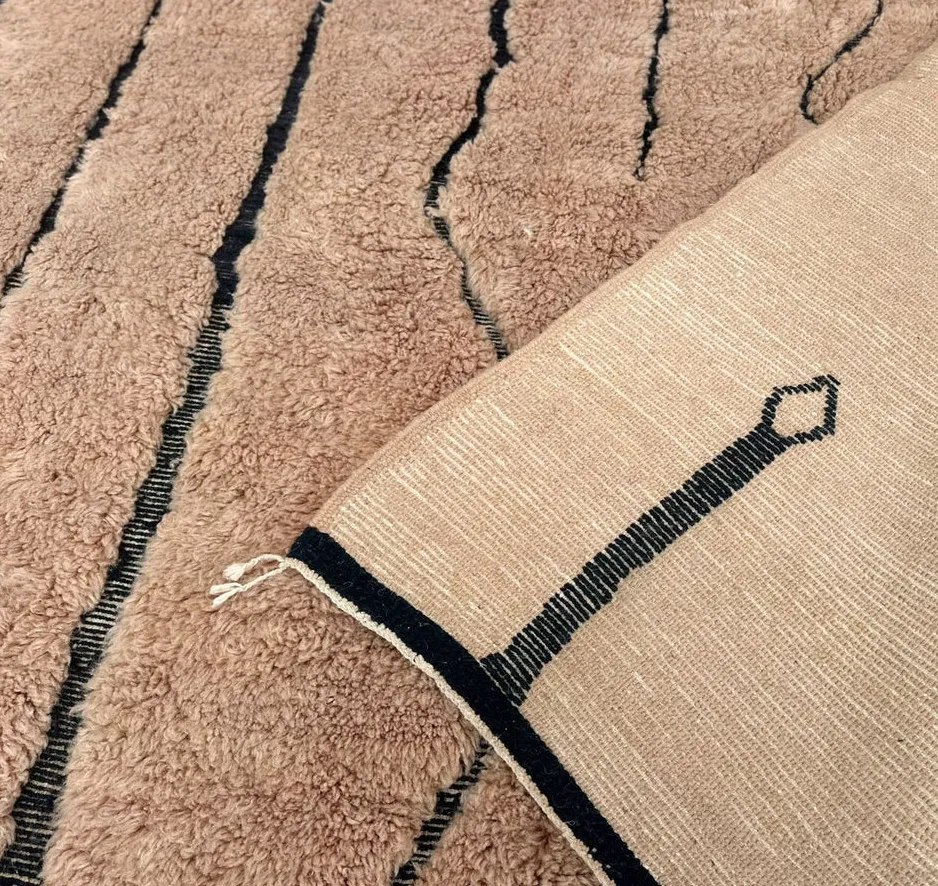 Tapis de couloir berbère Adrar aux motifs berbères, vue 3 sur 4