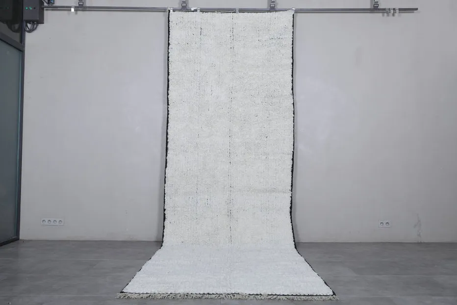 Tapis de couloir berbère Amayas blanc, vue 3 sur 7