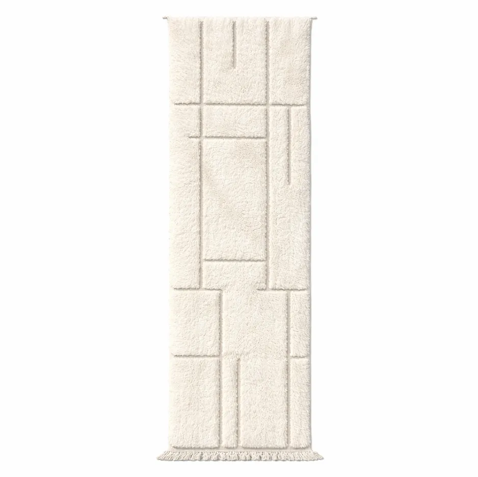 Tapis de couloir berbère Amoud — tapis berbères contemporains tissé à la main