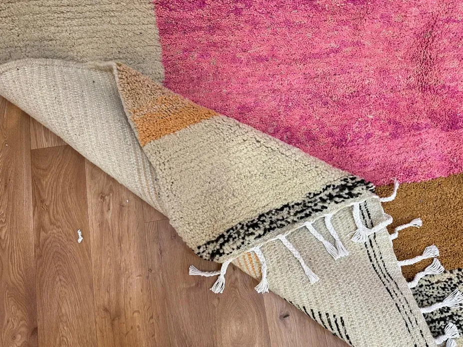 Tapis de couloir berbère Assif au dessin abstrait, vue 3 sur 4