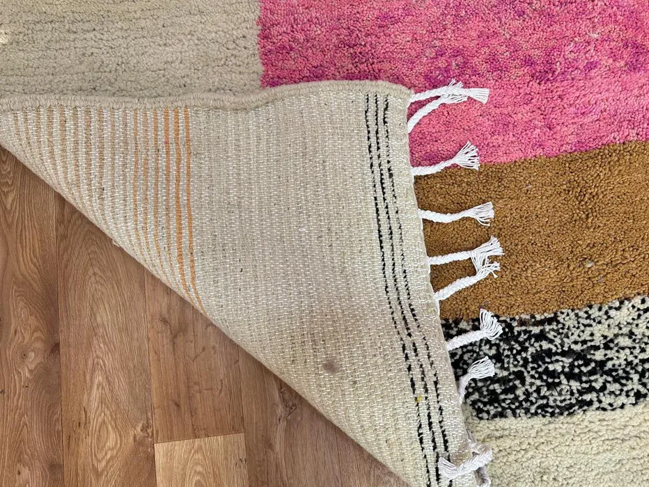 Tapis de couloir berbère Assif au dessin abstrait, vue 4 sur 4