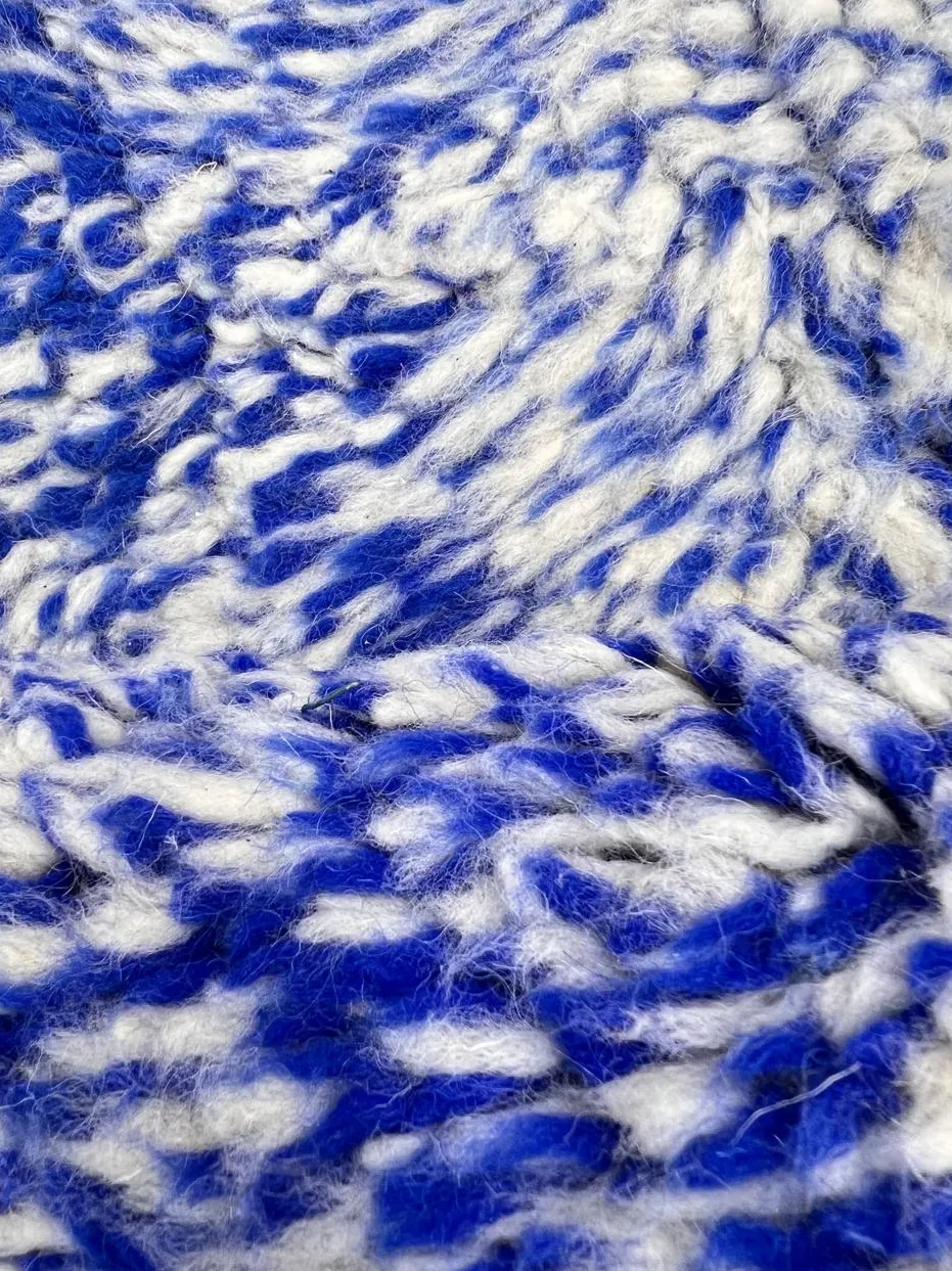 Tapis de couloir berbère Bhalil multicolore, vue 4 sur 4