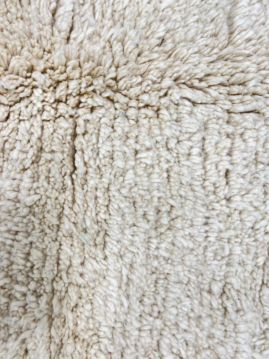 Tapis de couloir berbère Ifrah blanc, vue 4 sur 4