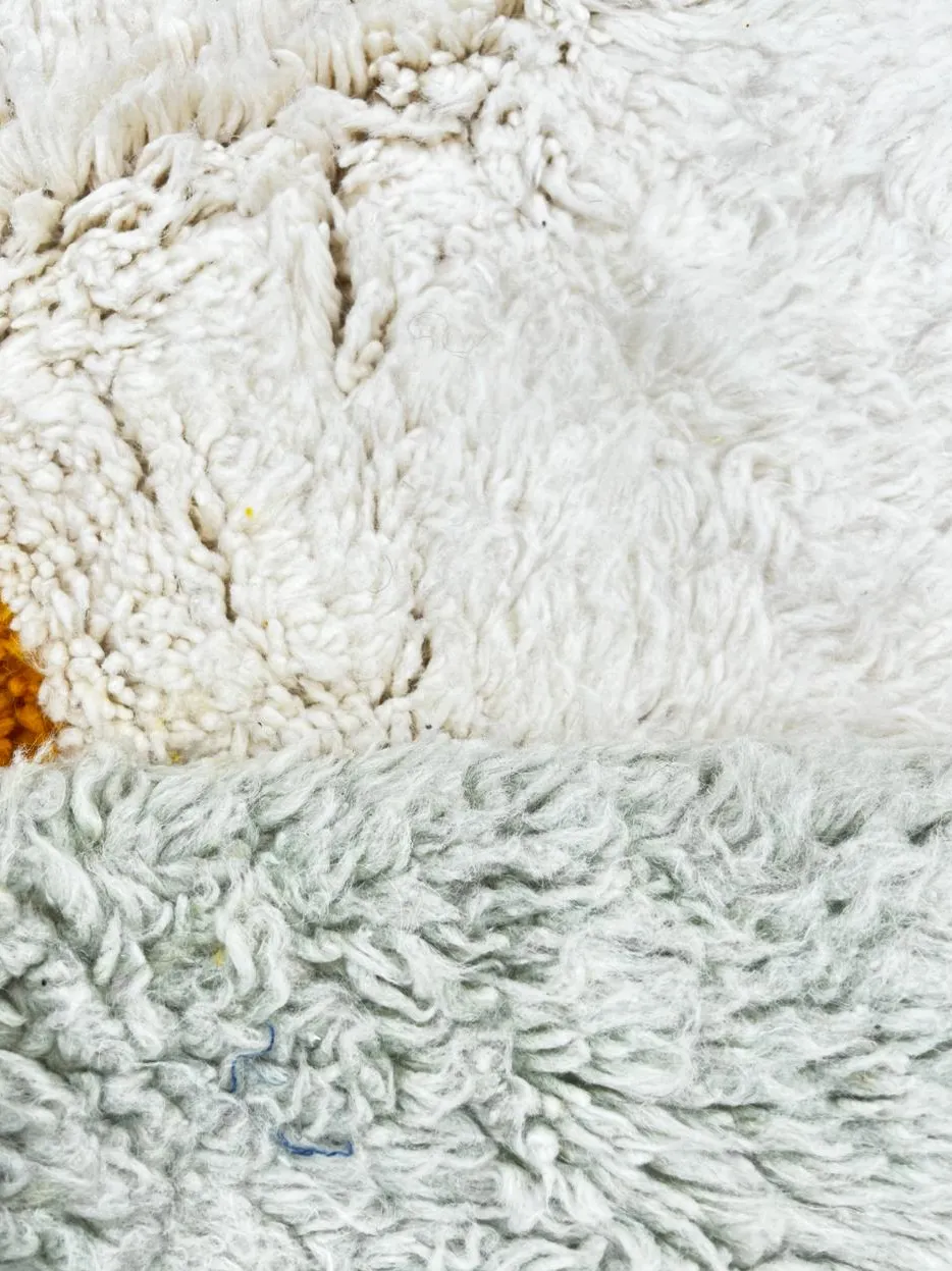 Tapis de couloir berbère Igider multicolore au dessin abstrait, vue 4 sur 4