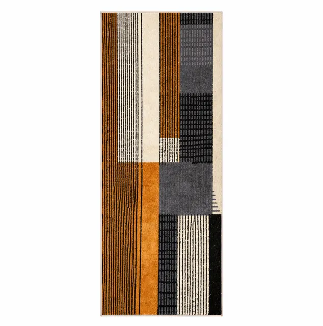Tapis de couloir berbère Loukkos aux motifs géométriques — tapis berbères contemporains