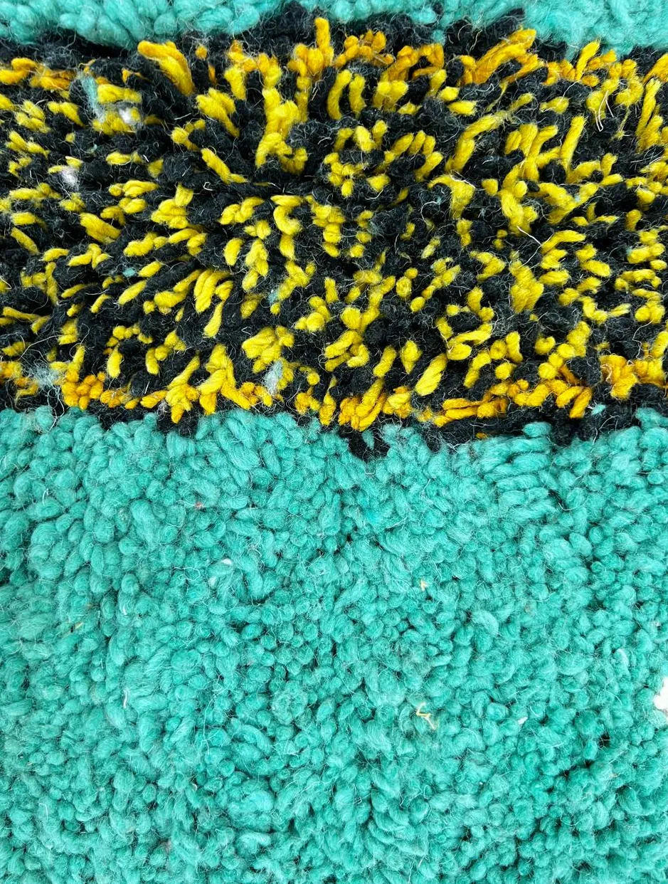 Tapis de couloir berbère Noun au dessin abstrait, vue 4 sur 4