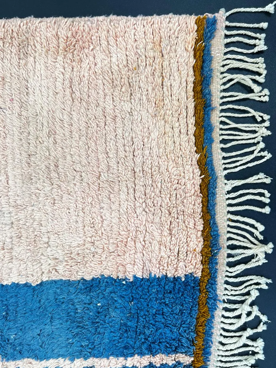 Tapis de couloir berbère Rheris terracotta, vue 3 sur 4