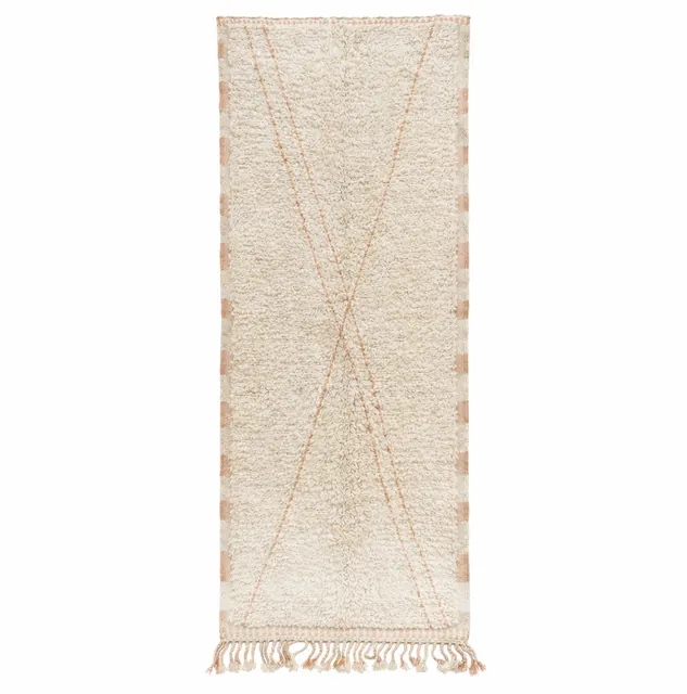 Tapis de couloir berbère Sebou à lignes — tapis berbères contemporains