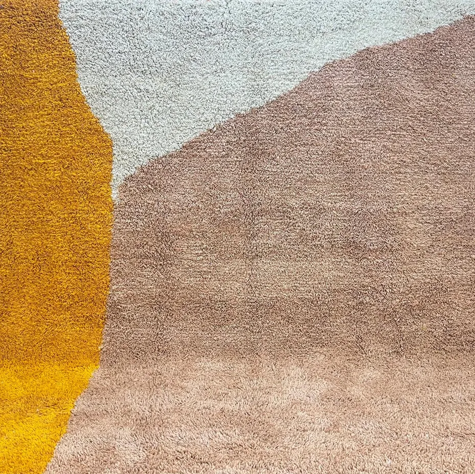 Tapis de couloir berbère Souss au dessin abstrait, vue 4 sur 4