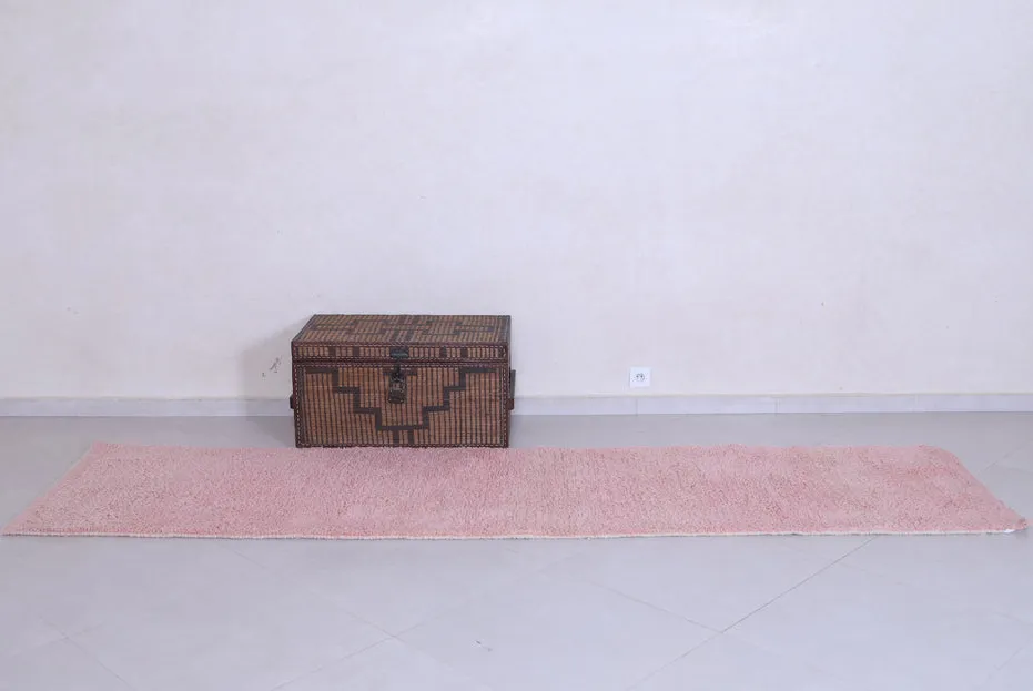 Tapis de couloir berbère Tadla rose, vue 3 sur 7