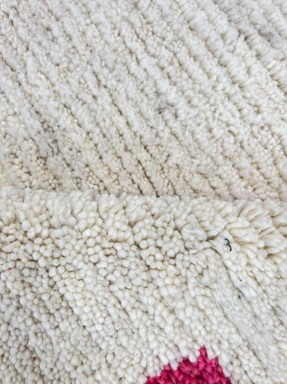 Tapis de couloir berbère Tafraout multicolore, vue 3 sur 4