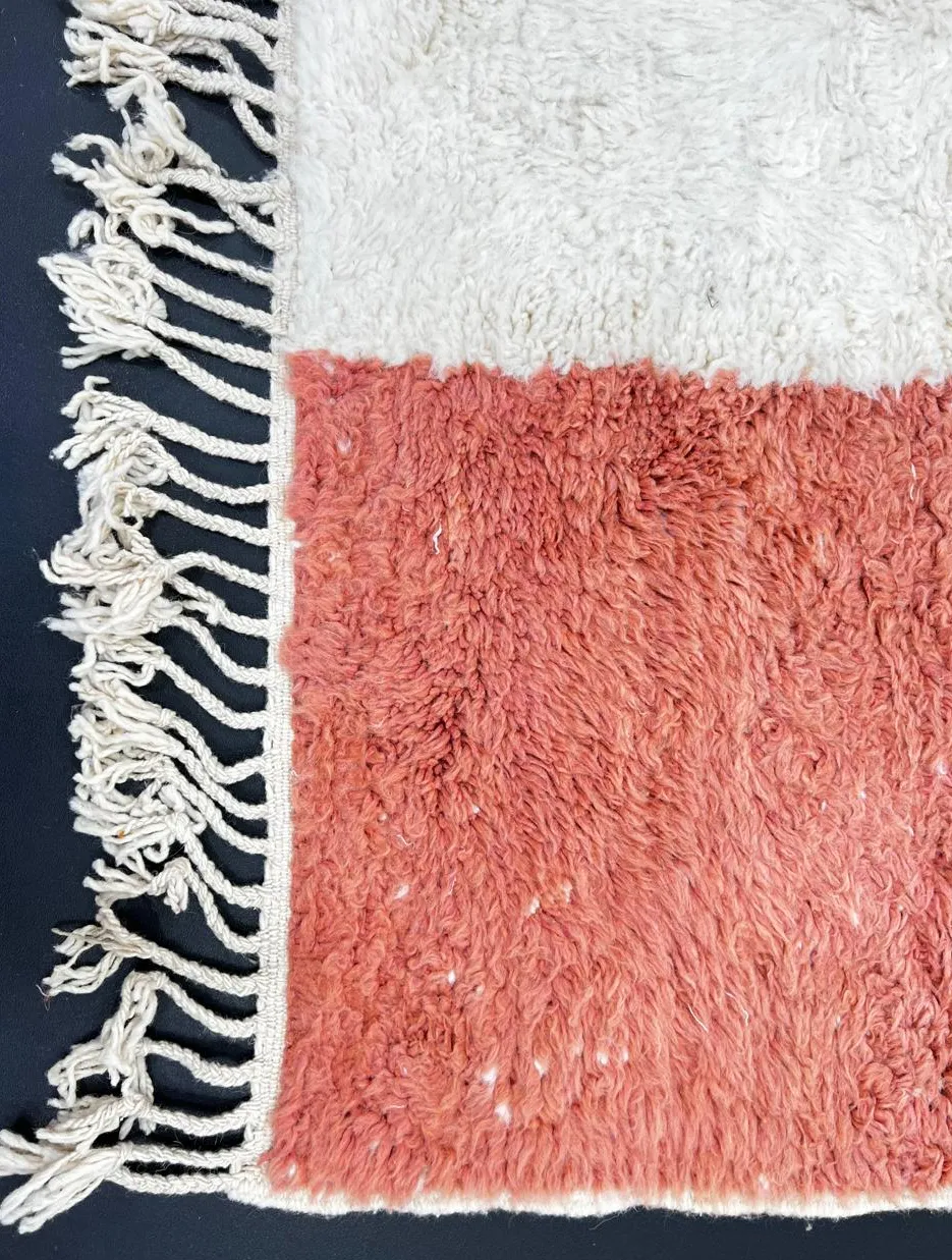 Tapis de couloir berbère Tala multicolore au dessin abstrait, vue 3 sur 4
