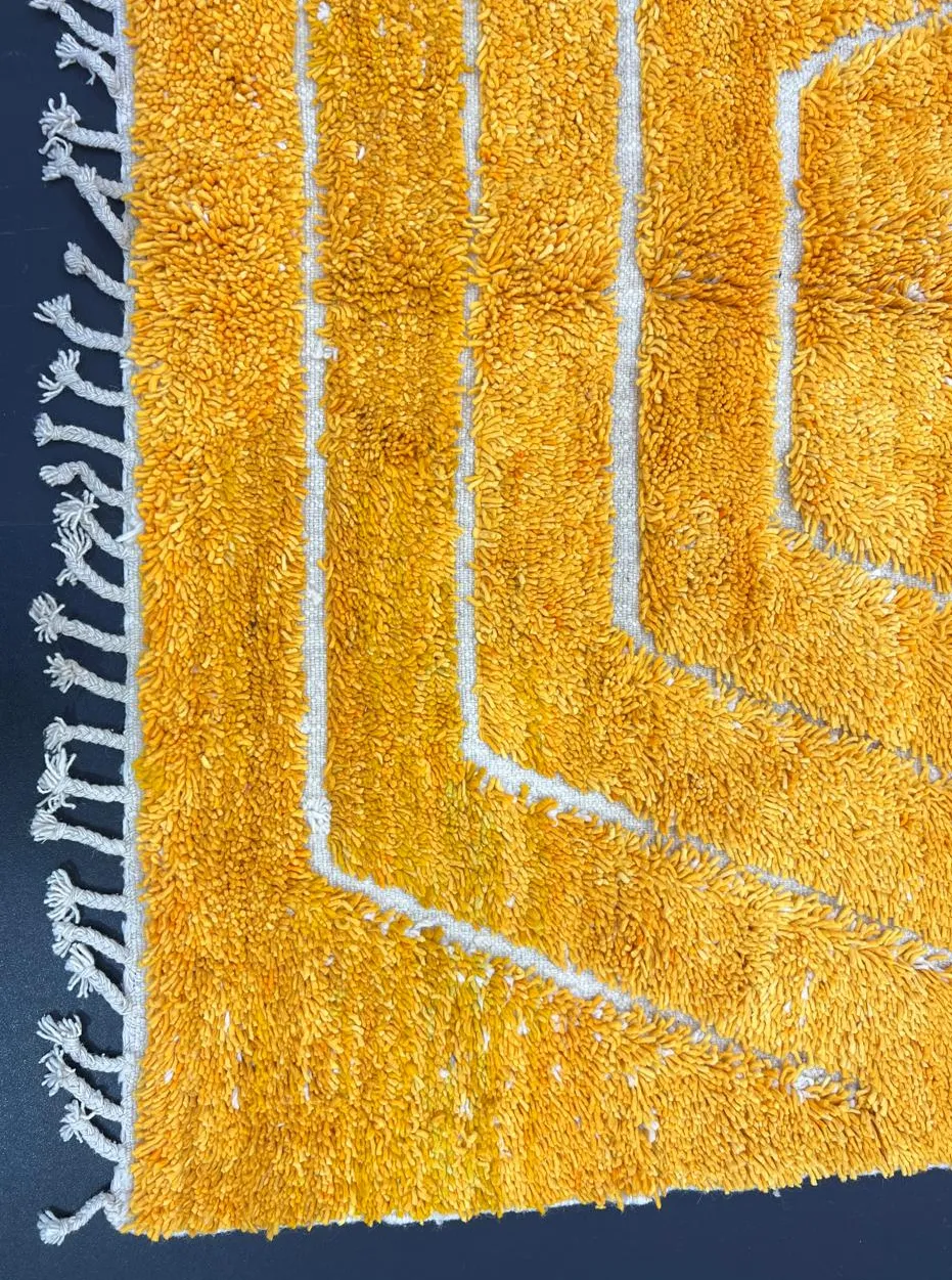 Tapis de couloir berbère Tissint au dessin abstrait, vue 3 sur 4