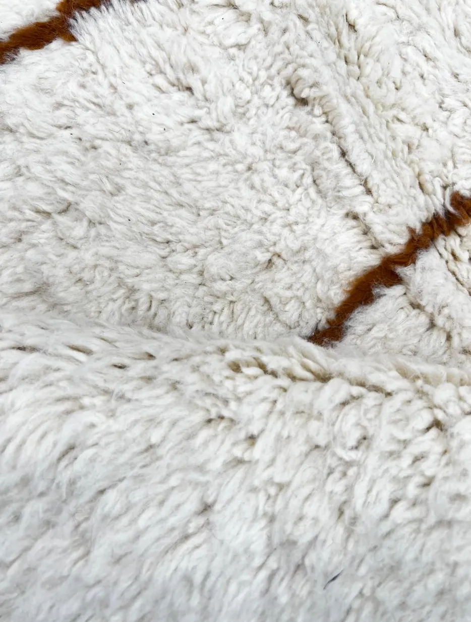 Tapis de couloir berbère Winaruz à losanges, vue 3 sur 4