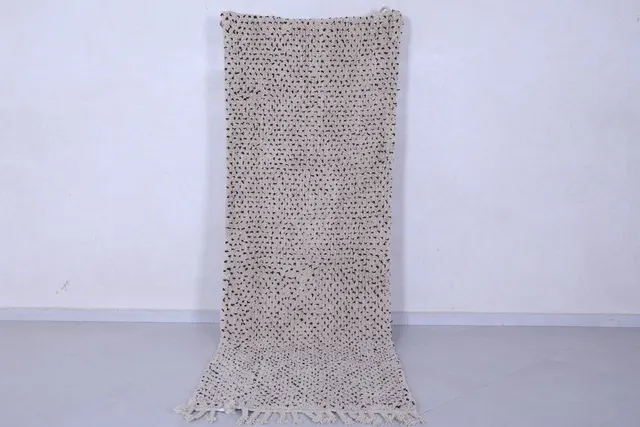 Tapis de couloir berbère Ziz beige et crème — tapis berbères contemporains