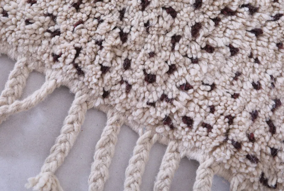 Tapis de couloir berbère Ziz beige et crème, vue 7 sur 7