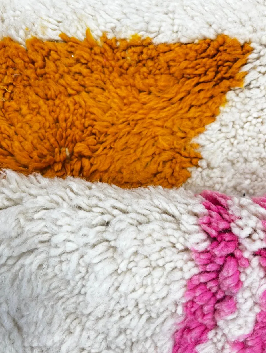 Tapis de couloir berbère Ziz multicolore, vue 3 sur 4