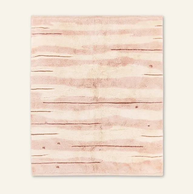 Tapis Mrirt Abid rose — tapis mrirt