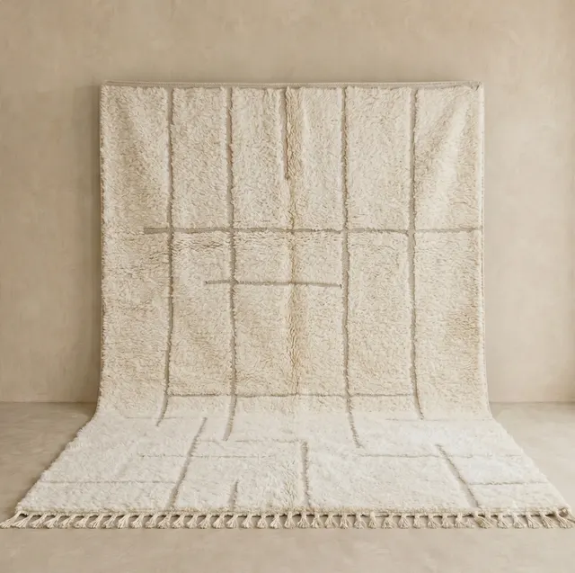 Tapis Mrirt Aksoual à damier — tapis mrirt