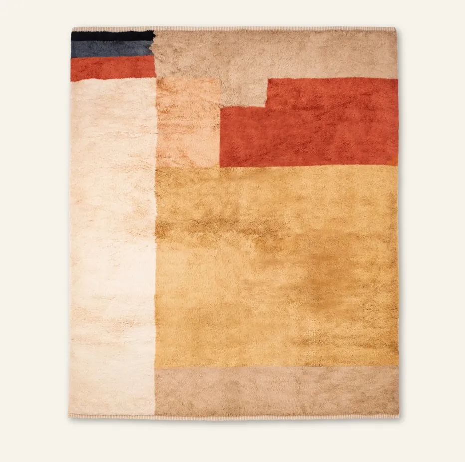 Tapis Mrirt Figuig — tapis mrirt tissé à la main
