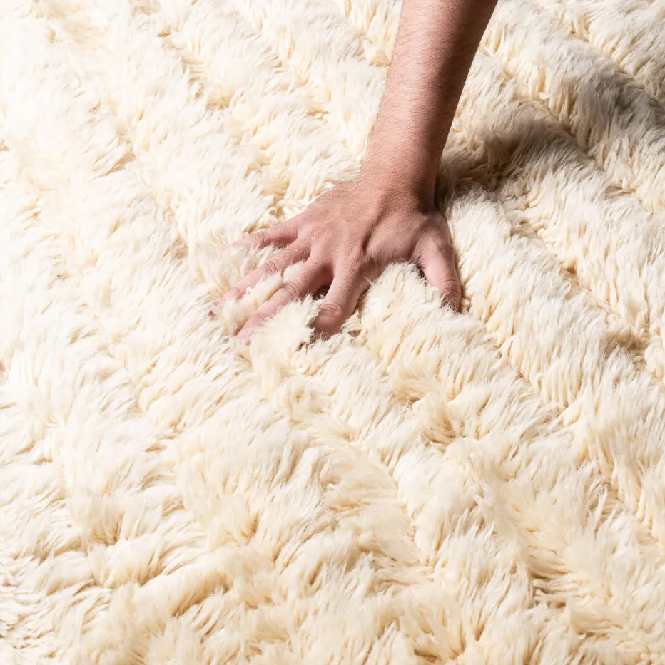 Tapis Mrirt Figuig à lignes, vue 5 sur 7