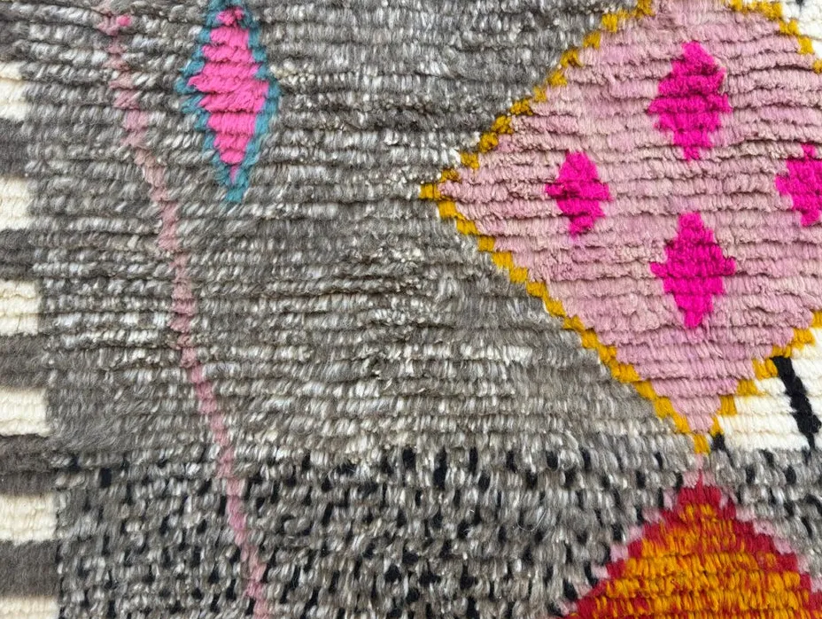 Tapis Mrirt Figuig multicolore, vue 3 sur 3
