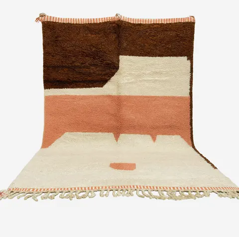 Tapis Mrirt Hachlaf terracotta — tapis mrirt