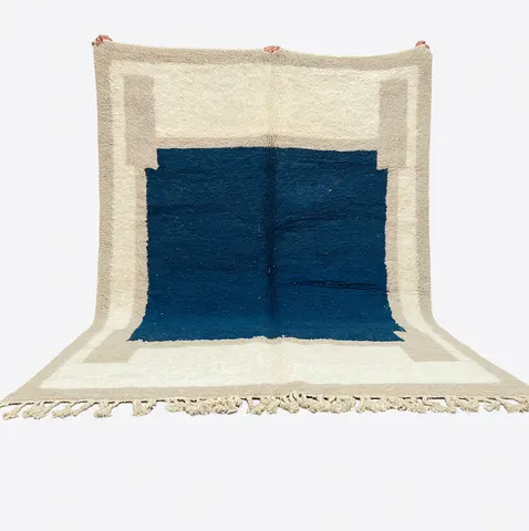 Tapis Mrirt Ifrah bleu — tapis mrirt
