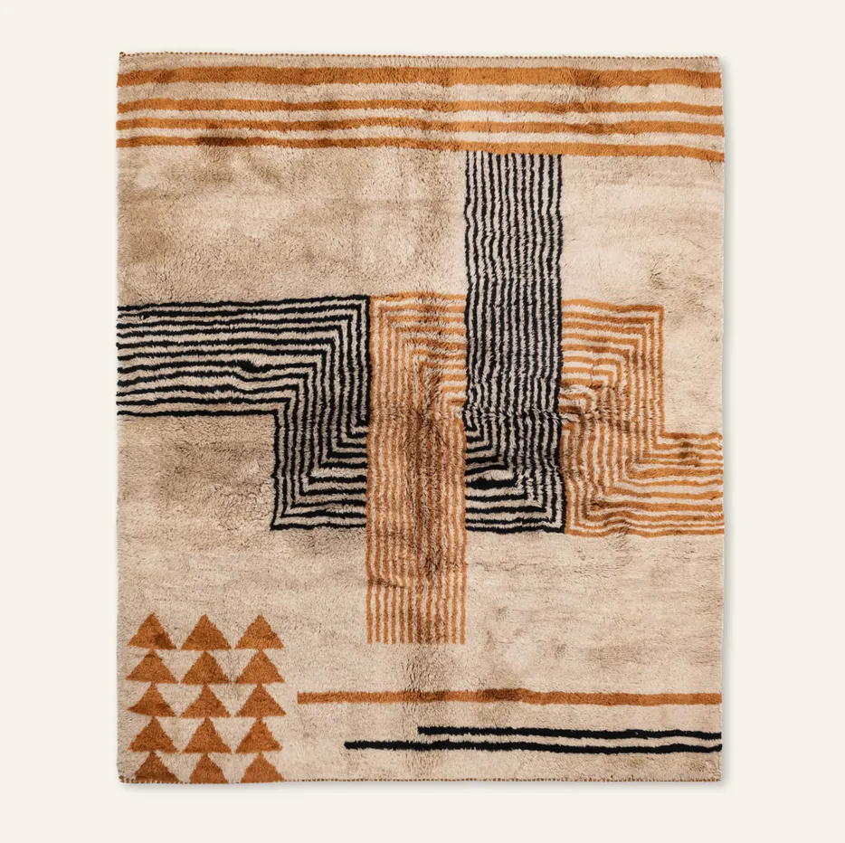 Tapis Mrirt Imouzzer — tapis mrirt tissé à la main